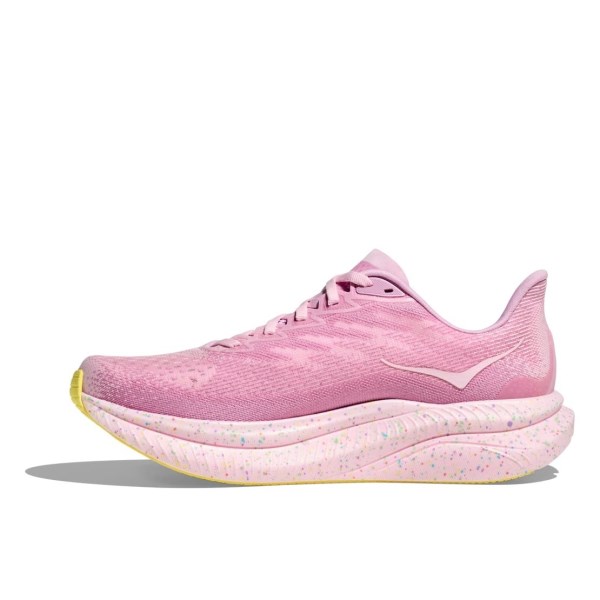 Hoka Mach 6 - Womens Running Shoes - Pink Twilight/Lemonade