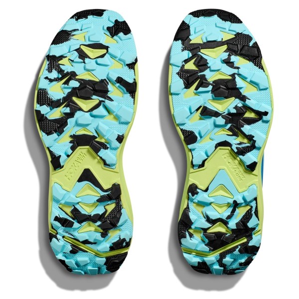 Hoka Torrent 3 - Mens Trail Running Shoes - Virtual Blue/Lettuce