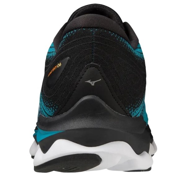 Mizuno Wave Sky 6 - Mens Running Shoes - Enamel Blue/White/Black