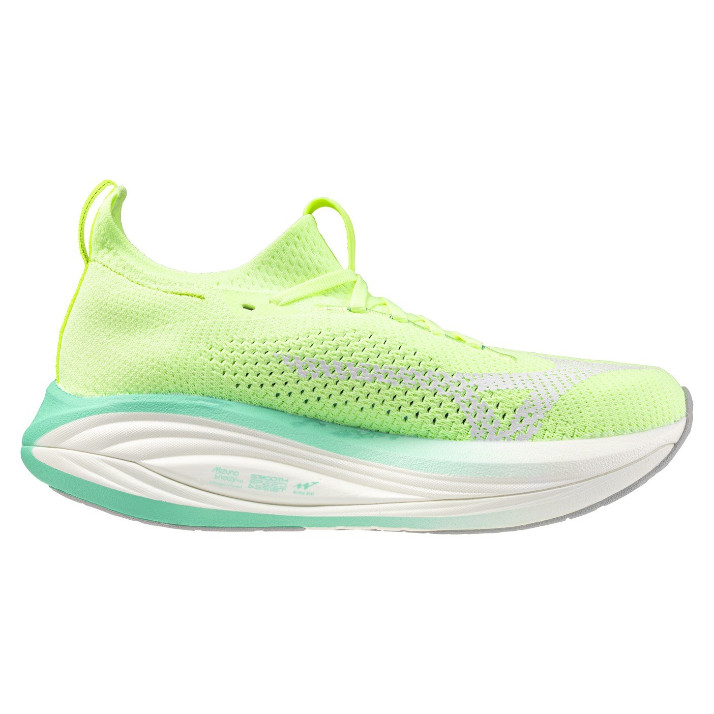 Mizuno Neo Vista 3 - Womens Running Shoes - Lime Pulp/White/Arcadia - image 2