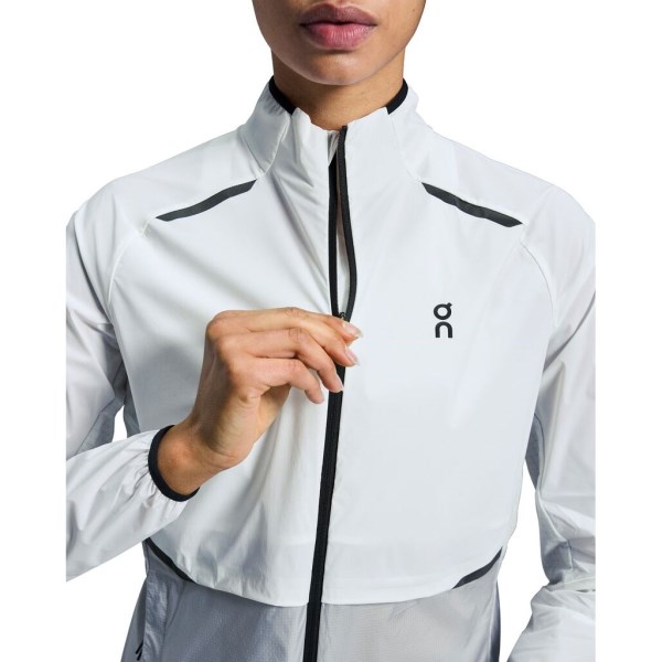On Running Womens Weather Jacket - White/Glacier