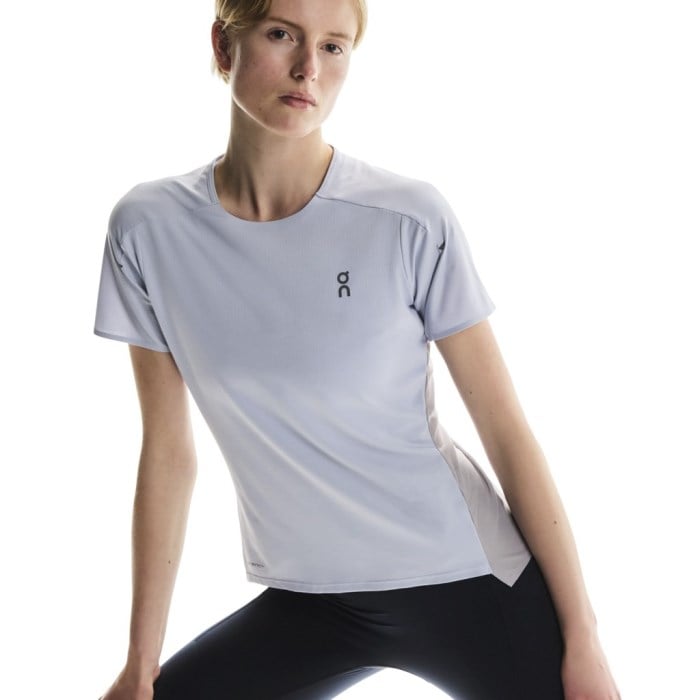 On Running Performance-T Womens Running T-Shirt - Nimbus/Lilac