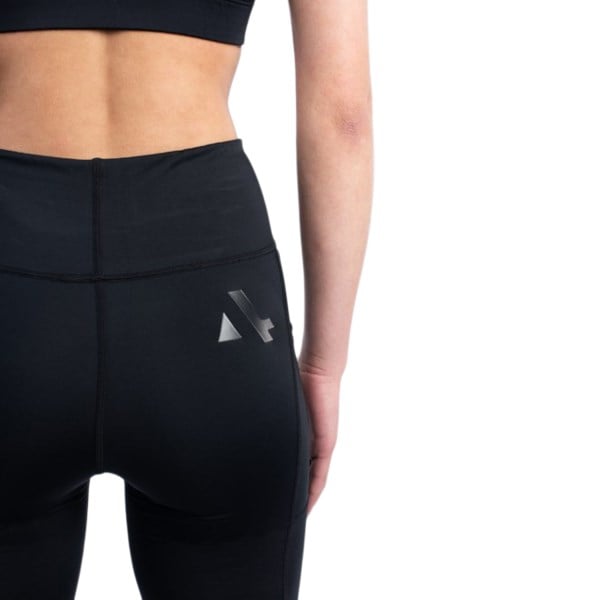 Sub4 Compression Womens 3/4 Training Tights - Black