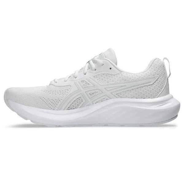 Asics Contend 9 - Mens Running Shoes - White/Glacier Grey