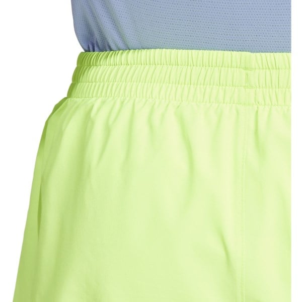 adidas Mens Adizero Essentials Split Shorts - Lucid Lemon