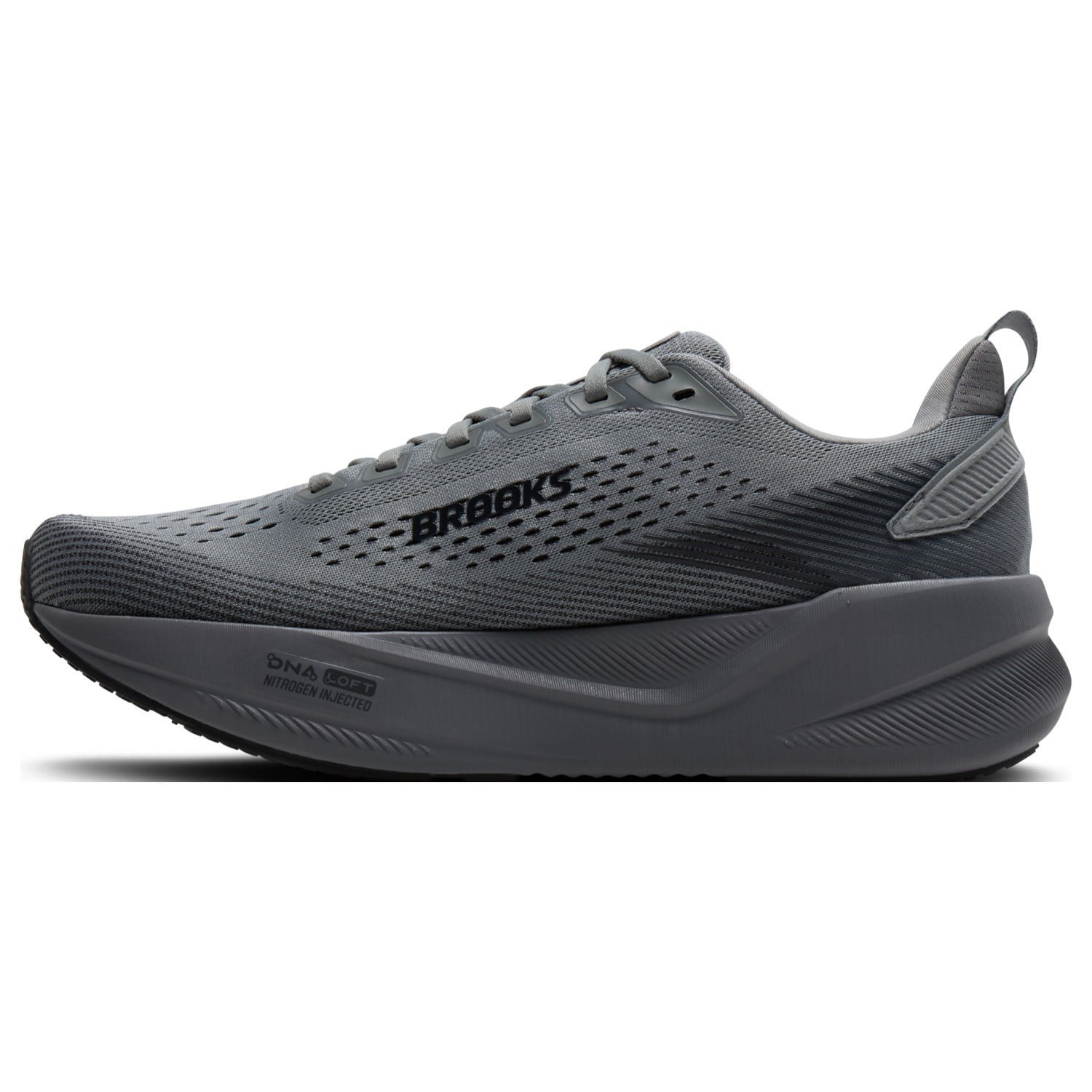 Brooks Ghost Max 4 - Mens Running Shoes - Grey/Grey/Ebony - image 2