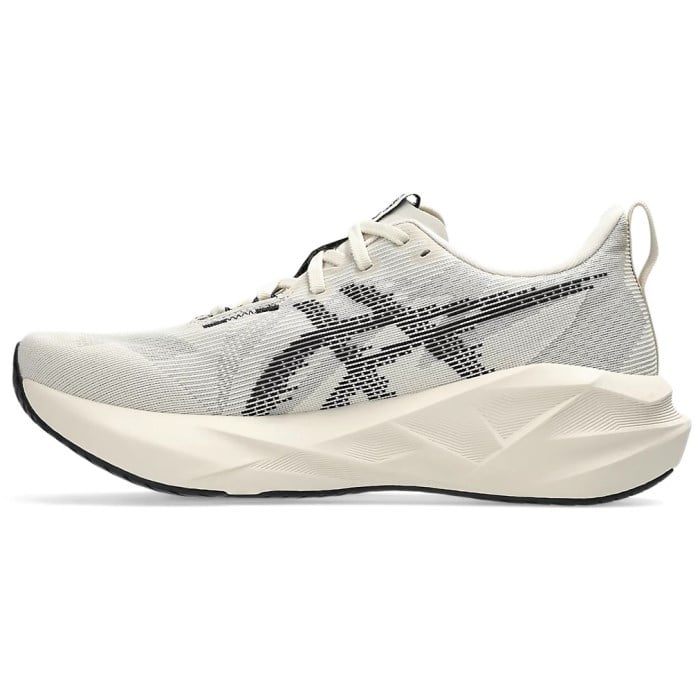 Asics Novablast 5 - Mens Running Shoes - Oatmeal/Black