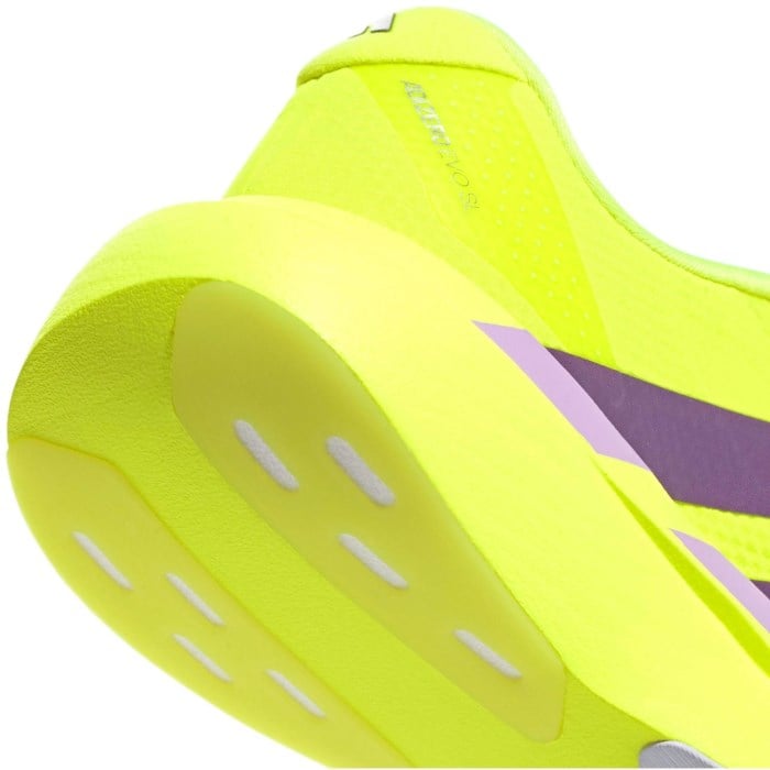 adidas Adizero Evo SL Woven - Womens Running Shoes - Solar Yellow/Aurora Plum/Powder Plum