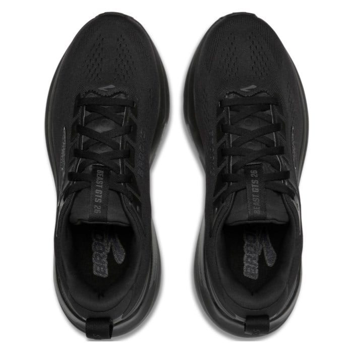 Brooks Beast GTS 26 - Mens Running Shoes - Black/Black/Grey