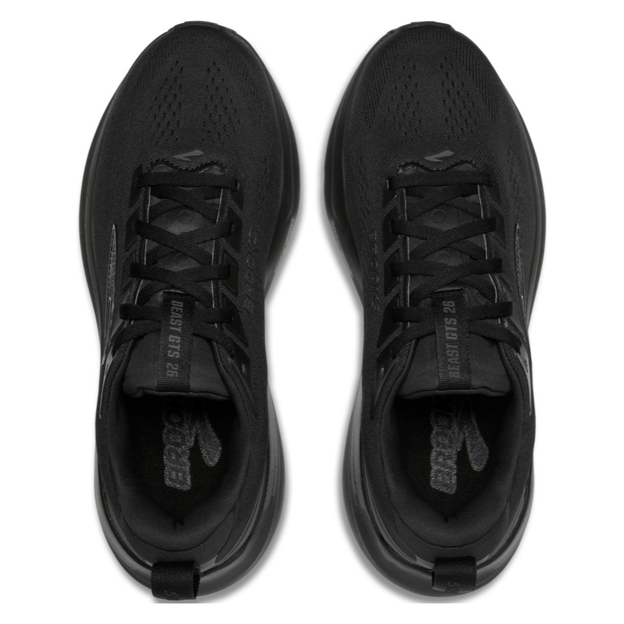 Brooks Beast GTS 26 - Mens Running Shoes - Black/Black/Grey