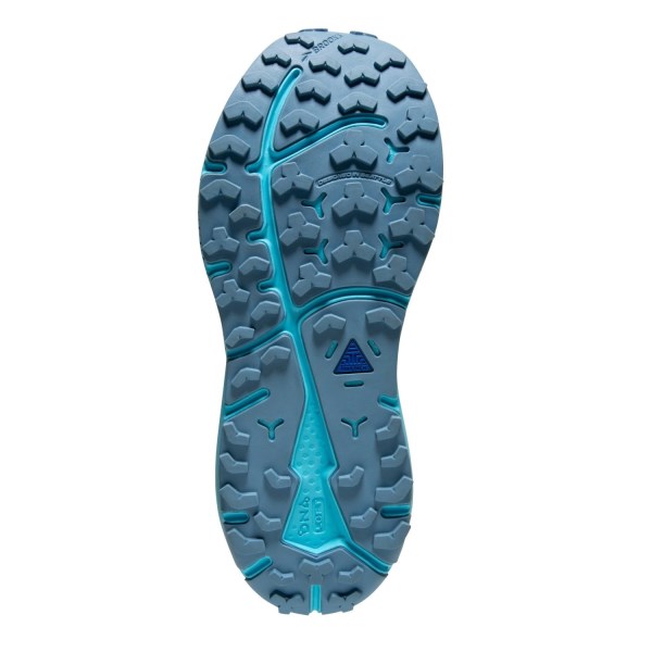 Brooks Divide 4 - Womens Trail Running Shoes - Black/Ebony/Bluefish