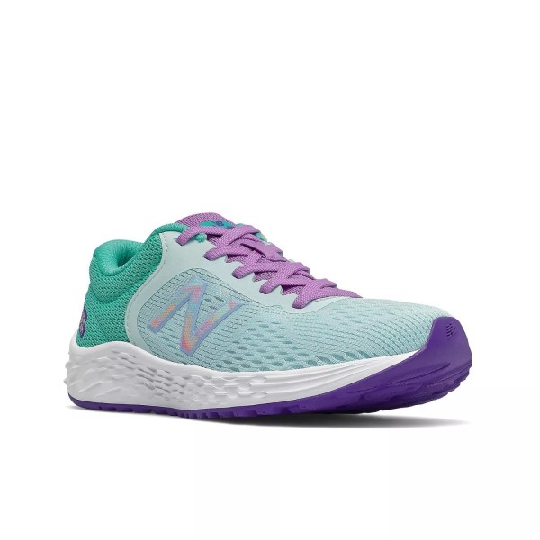New Balance Fresh Foam Arishi v2 - Kids Running Shoes - Pale Blue Chill/Summer Jade/Heliotrope