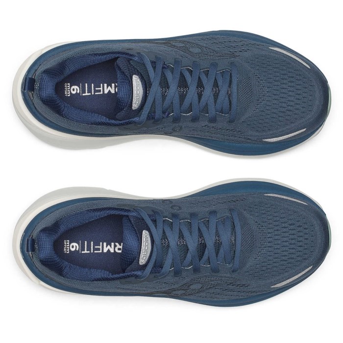 Saucony Hurricane 25 - Mens Running Shoes - Dusk/Iceberg