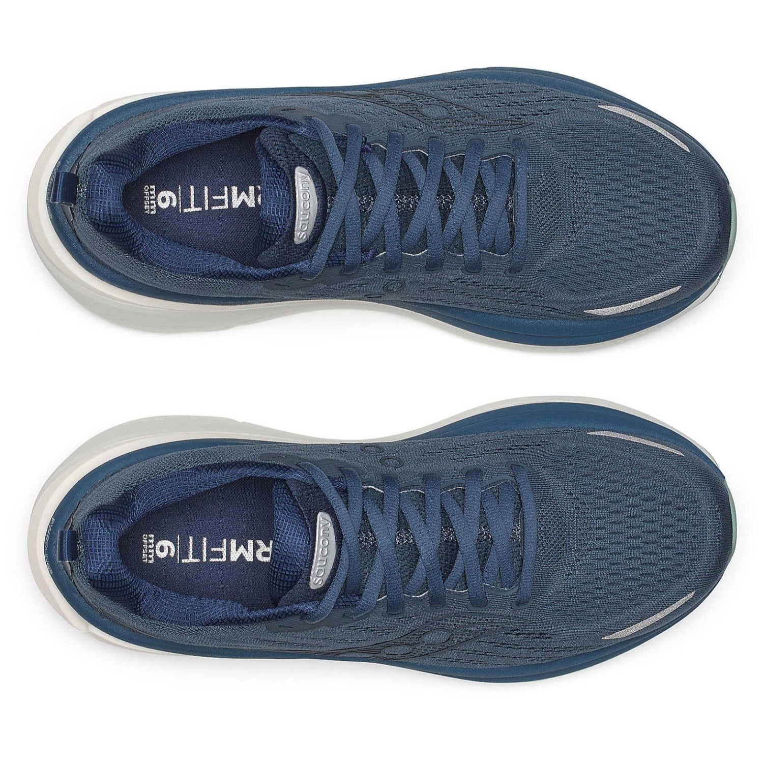 Saucony Hurricane 25 - Mens Running Shoes - Dusk/Iceberg