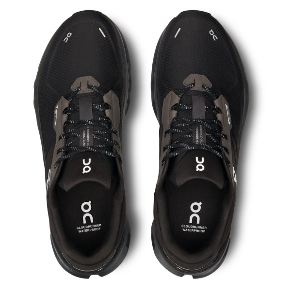 On Cloudrunner 2 Waterproof - Womens Running Shoes - Magnet/Black