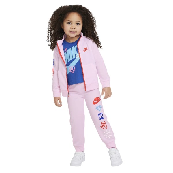 nike tracksuit women's set pink