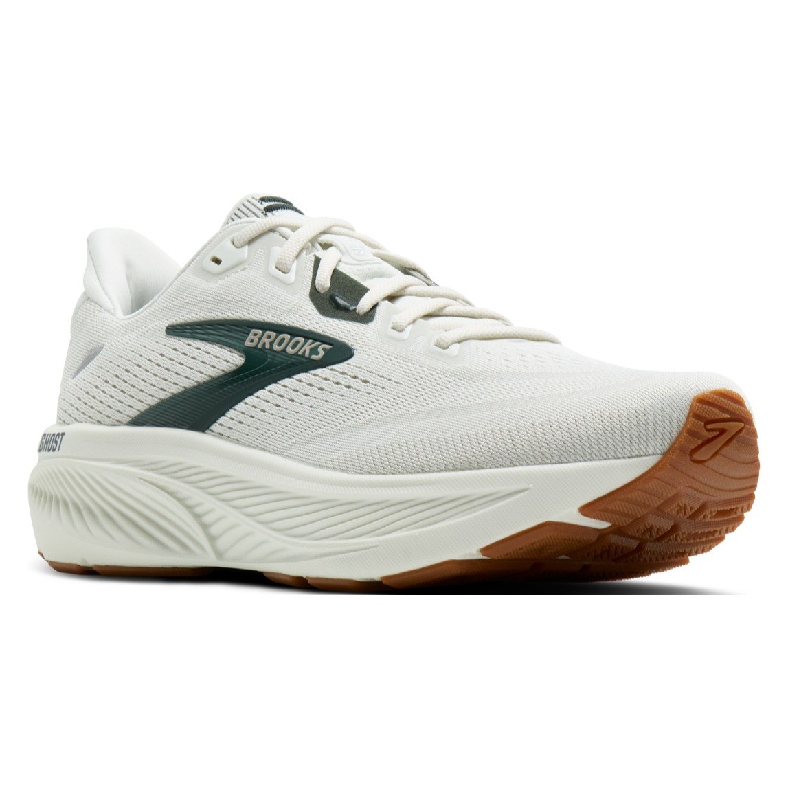 Brooks Ghost 18 - Mens Running Shoes - Grey/Spruce/Tan