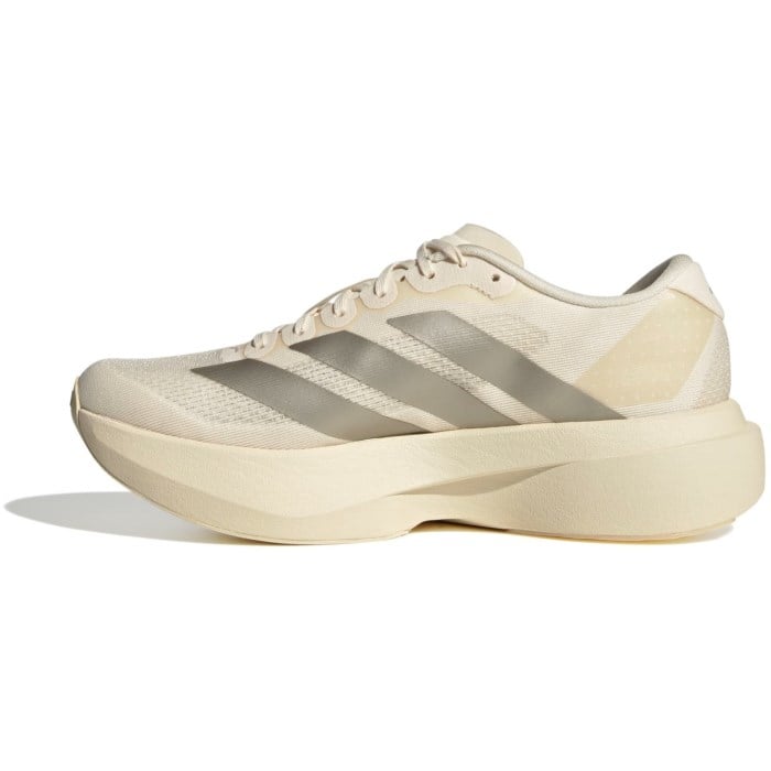 Adidas Adizero Evo SL - Womens Running Shoes - Wonder White/Cyber Metallic/Warm Vanilla