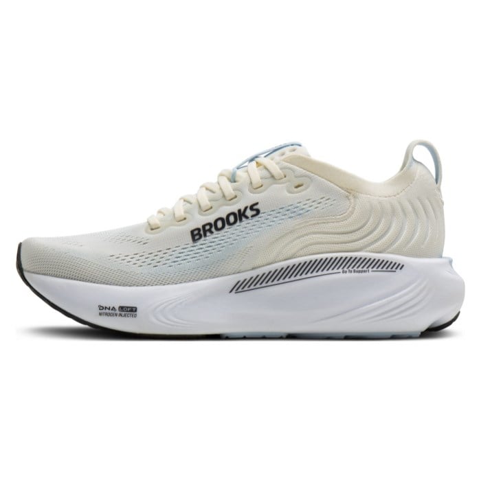 Brooks Adrenaline GTS 25 - Womens Running Shoes - Star White/Nantucket/Chrome