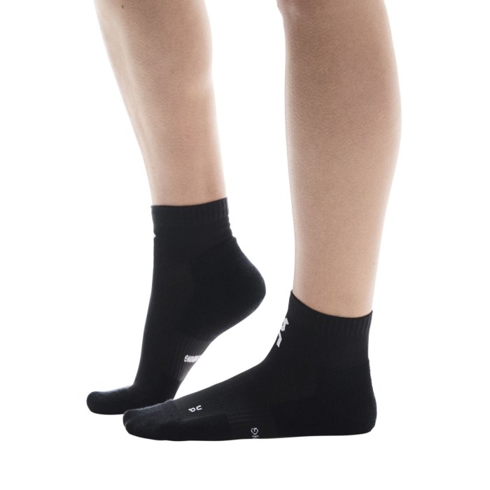 On Core Run Sock Mid - 2 Pack - Black
