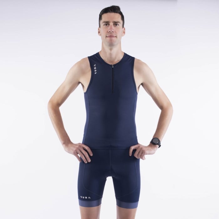 Sub4 Action Mens Triathlon Singlet & Shorts - 2 Piece Set