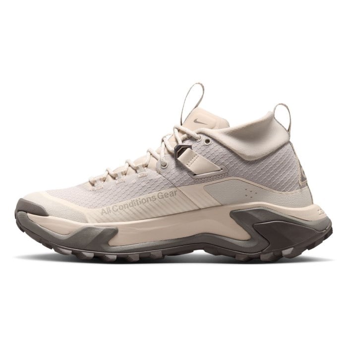 Nike ACG Zegama Hike - Womens Hiking Shoes - Cream/Light Orewood/Brown Cave Stone - image 3