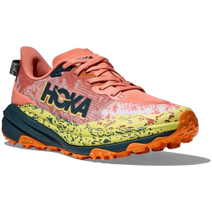 Hoka Speedgoat 6 - Womens Trail Running Shoes - Feldspar/Blue Twilight