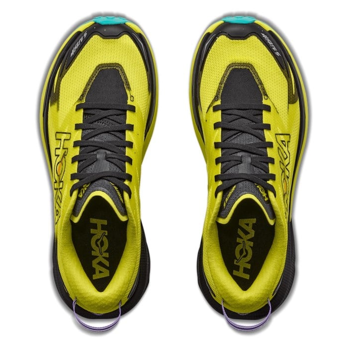 Hoka Mafate 5 - Mens Trail Running Shoes - Black/Hoka Citrus - image 4