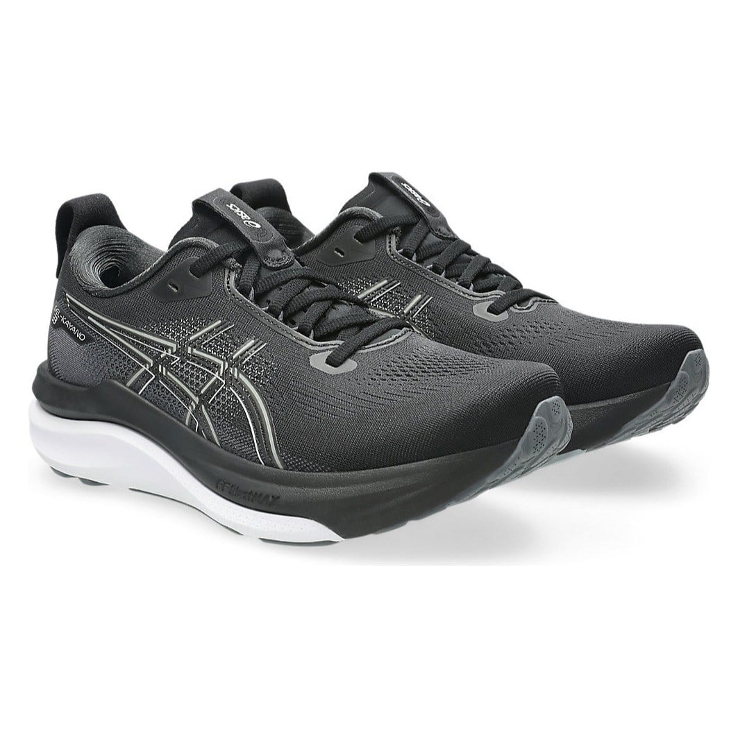 Asics Gel Kayano 33 - Womens Running Shoes - Black/White - image 6