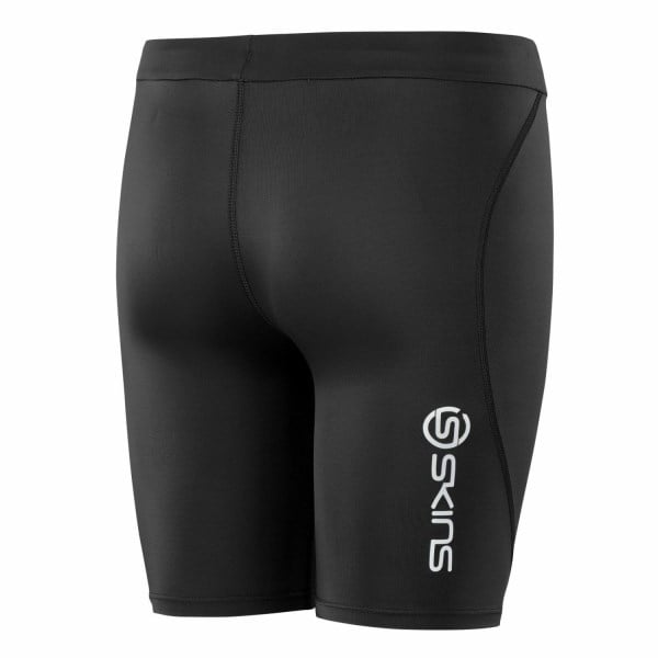 Skins Series-1 Youth Kids Compression Half Tights - Black