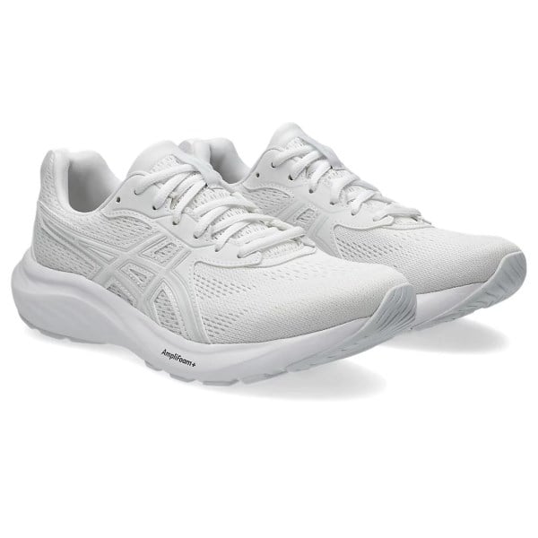 Asics Contend 9 - Womens Running Shoes - White/Glacier Grey