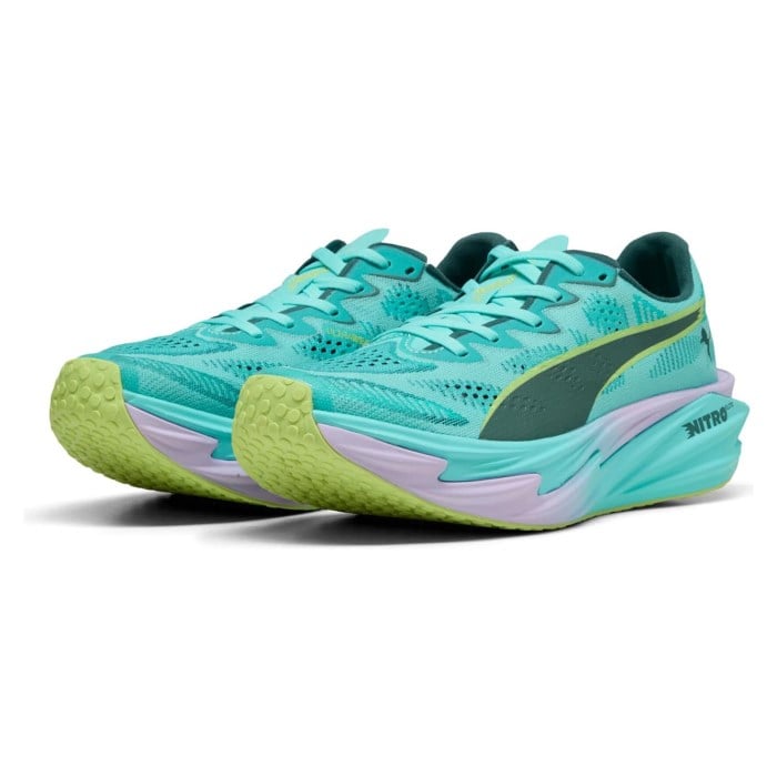 Puma Deviate Nitro Elite 4 Hyrox - Womens Running Shoes - Intense Mint/Light Lavender - image 6