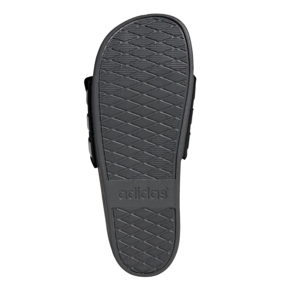 Adidas Adilette Comfort AD - Mens Slides - Core Black/Footwear White/Grey