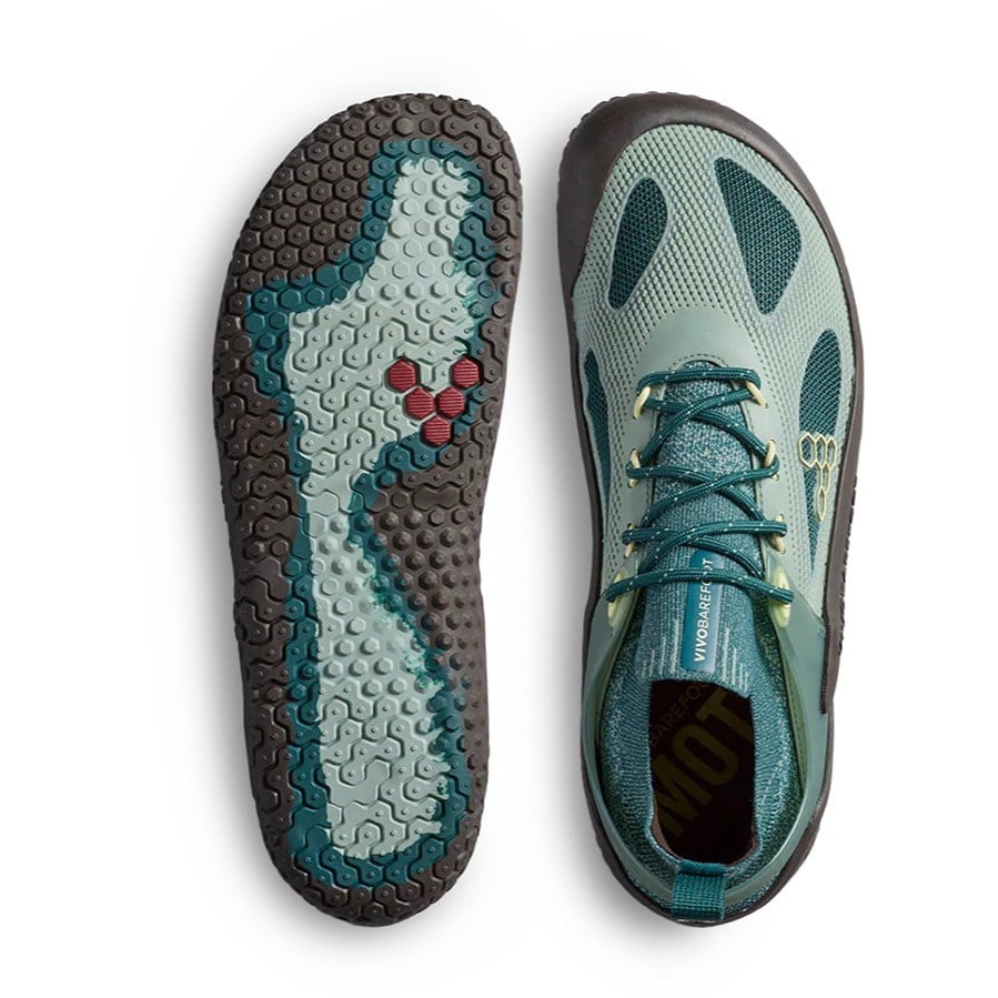 Vivobarefoot Motus Strength - Mens Training Shoes - Glacial Green