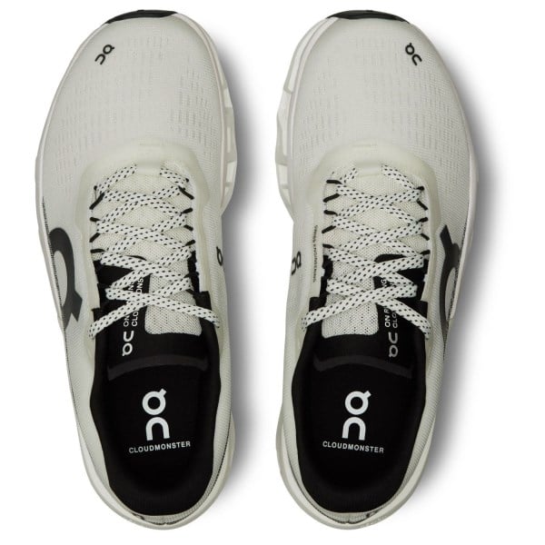 On Cloudmonster 2 - Mens Running Shoes - White/Frost