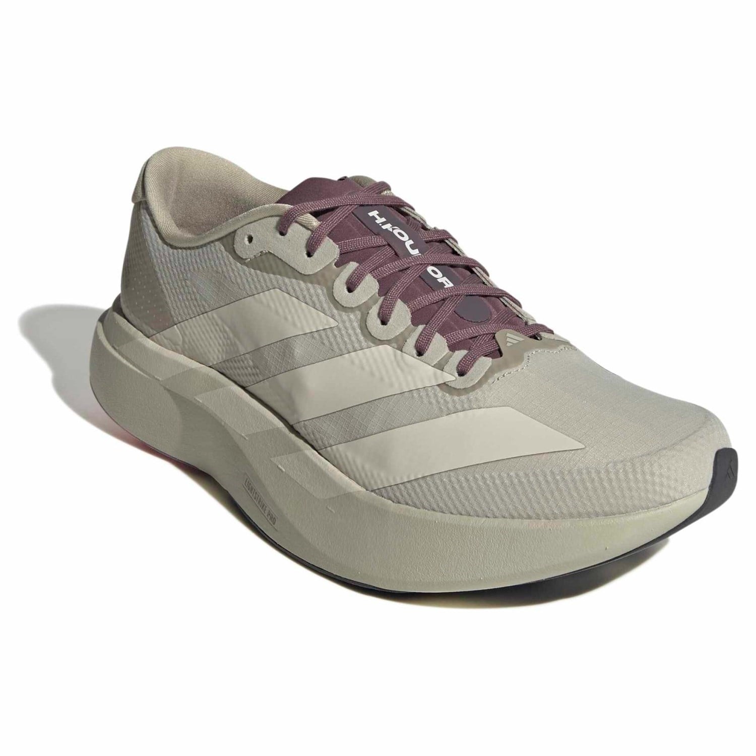 adidas Adizero Evo SL Woven x H.Koumori - Mens Running Shoes - Putty Grey/Alumina/Shadow Fig