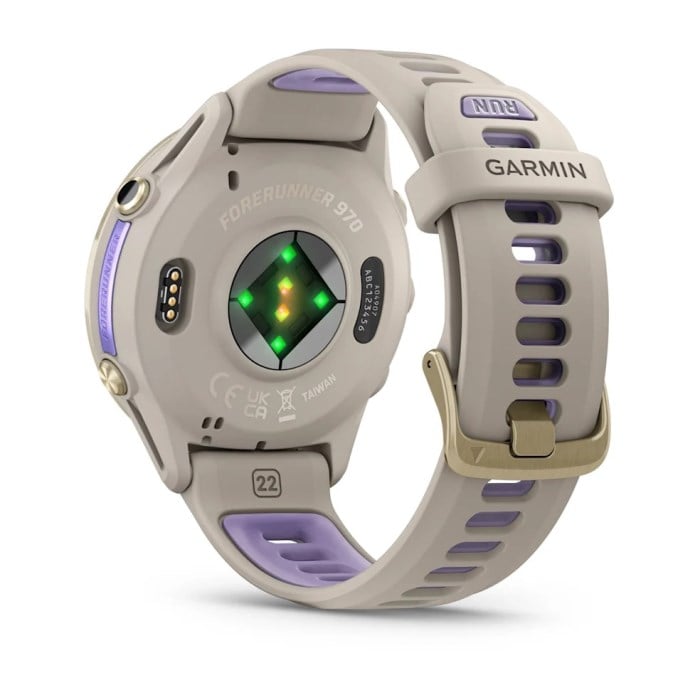 Garmin Forerunner 970 Premium GPS Running and Triathlon Smartwatch - French Grey/Indigo