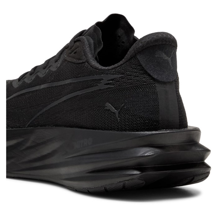Puma Deviate Pure Nitro - Mens Running Shoes - Black/Flat Dark - image 4