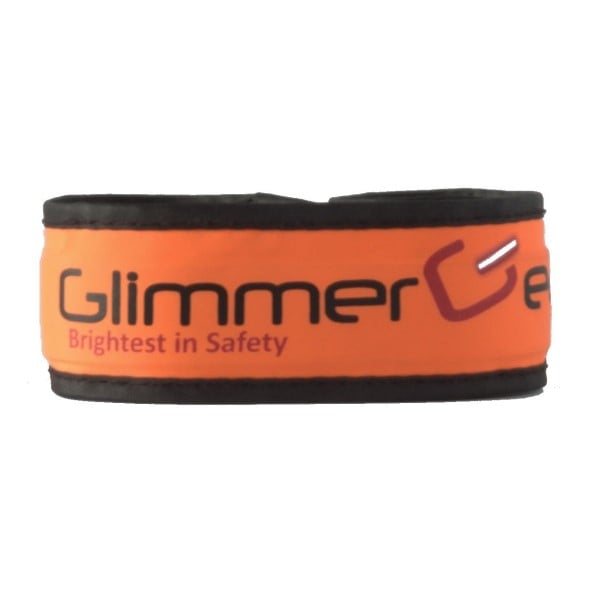Glimmer Gear LED High Visibility Slap Band - Orange