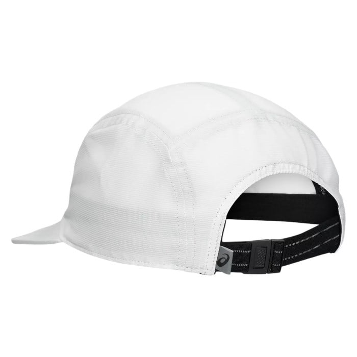 Asics Performance Running Unisex 5 Panel Cap - Brilliant White