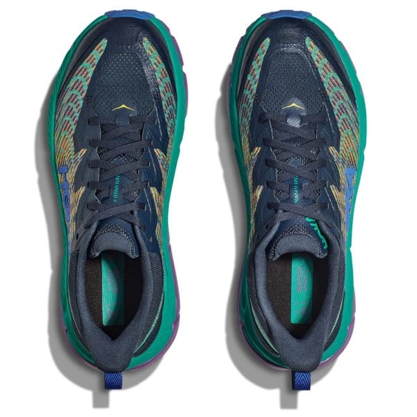 Hoka Mafate Speed 4 - Mens Trail Running Shoes - Strata/Tech Green