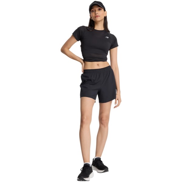 New Balance Womens 5inch RC Shorts - Black