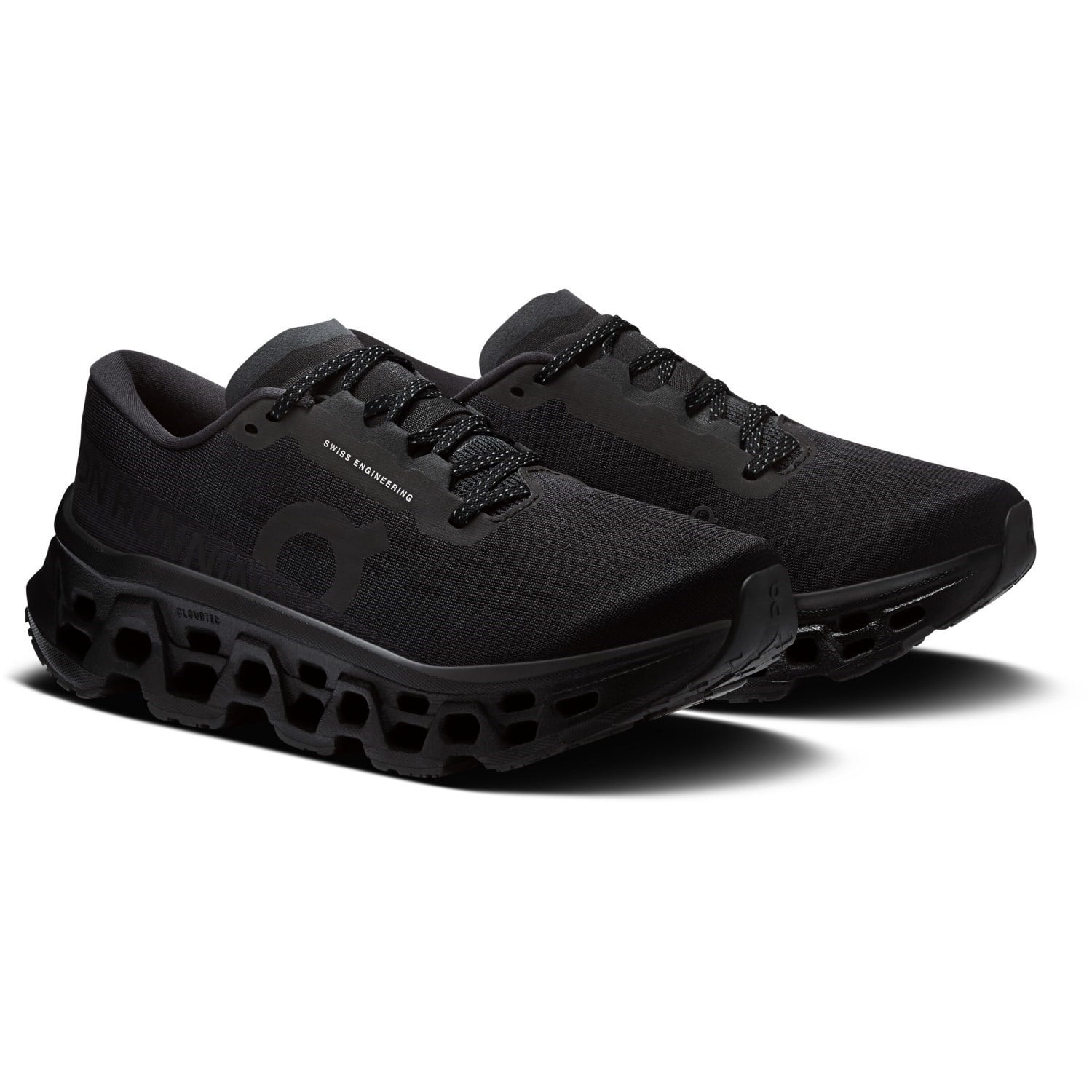 On Cloudmonster 3 - Womens Running Shoes - Black/Black