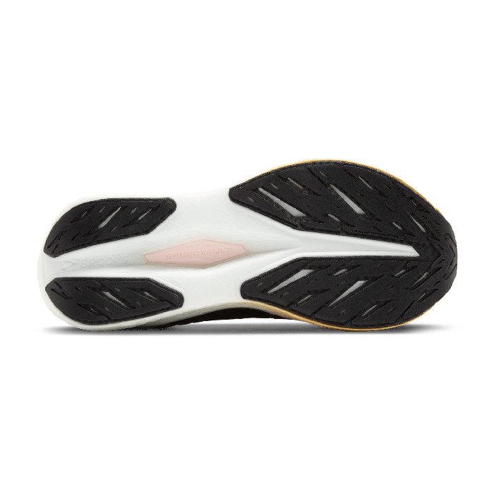 Brooks Hyperion Max 2 - Mens Running Shoes - Black/Gold/Pink