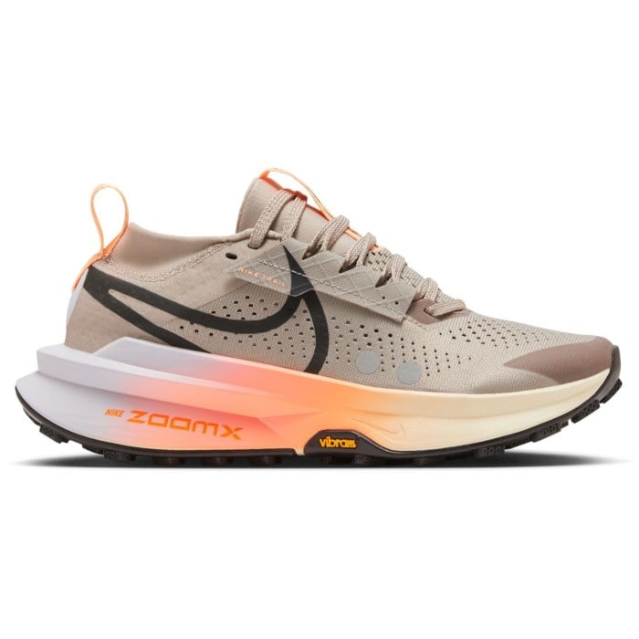 Nike ZoomX Zegama Trail 2 - Womens Trail Running Shoes - Malt/Black/Ghost/Alabaster