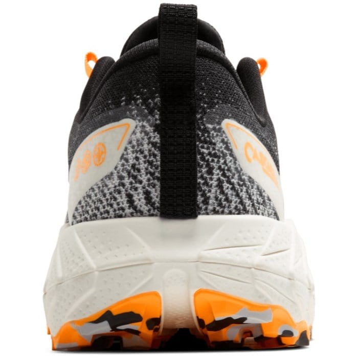Brooks Cascadia 18 - Mens Trail Running Shoes - Black/Blue Wash/Orange