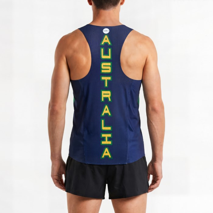 SUB4 Australia Team Singlet - Mens - Australian Print