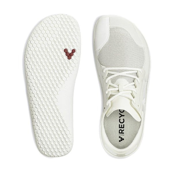 Vivobarefoot Primus Lite 3.0 - Mens Running Shoes - Bright White