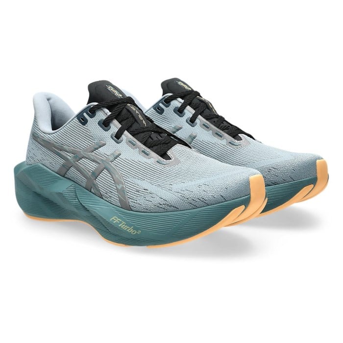 Asics Novablast 6 Lite-Show - Mens Running Shoes - Lite Show/Orange Glow - image 2