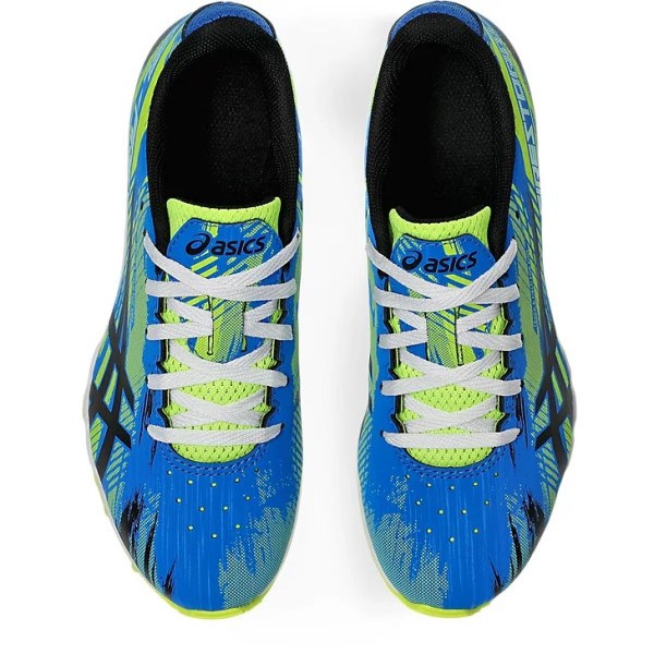 Asics Gel Firestorm 5 - Kids Racing Waffles - Electric Blue/Black